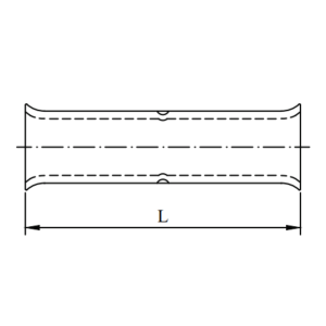 Long Length Flared Barrel Connector (AWG)