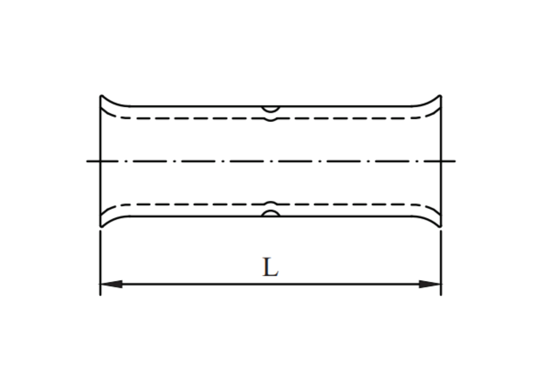 Standard Length Flared Barrel Connector (AWG) AXIS