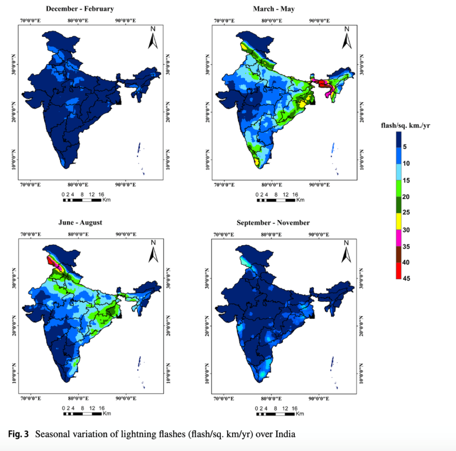 Number of Deaths From Lightning & Where Does It Occur in India?