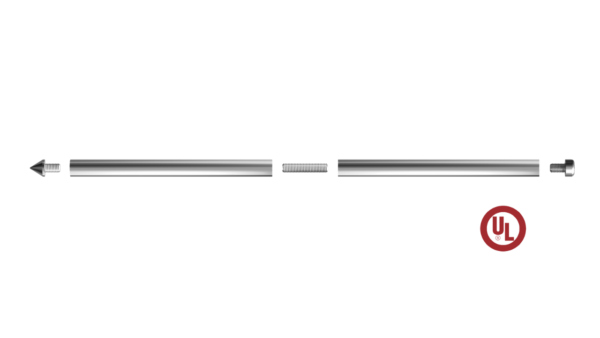 Stainless Steel Earth Rod (Internal Threading)