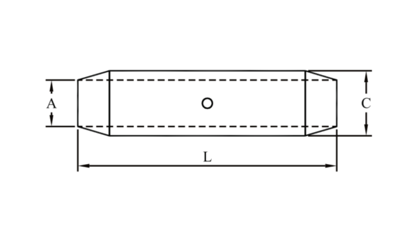 Compression Joints Aluminium - Long Barrel