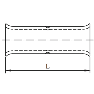 Standard Length Flared Barrel Connector (AWG)