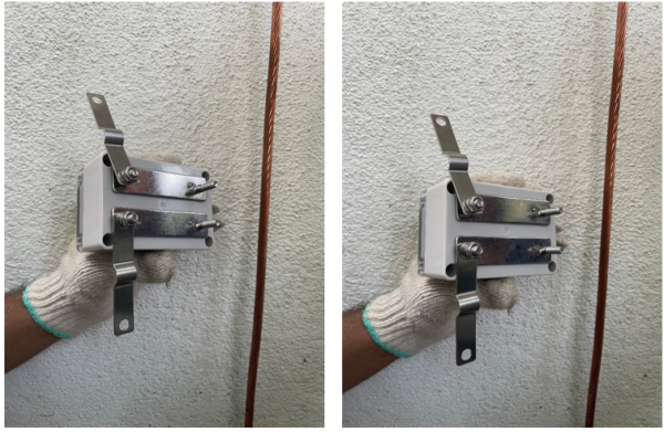 Installation of Lightning Strike Counter