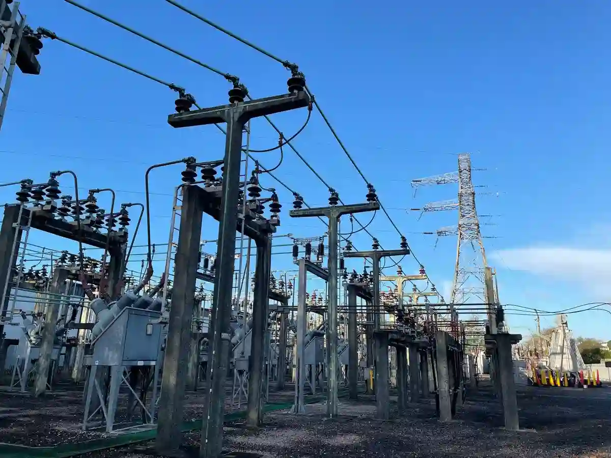 electricity-substation-under-the-blue-sky