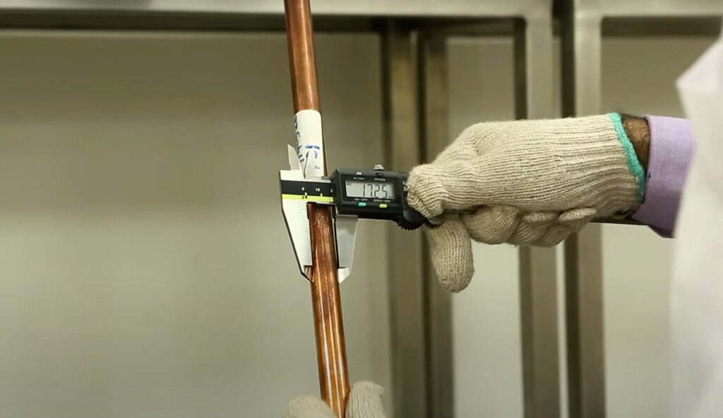 Adhesion Test for earth rods