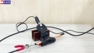 Gradually increase the alternating current test voltage