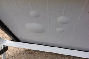PV Solar Back Sheet Delamination and Insulation Breakdown